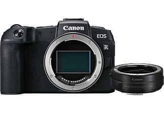 CANON EOS RP Body + Adapter EF-EOS R - Appareil photo à objectif interchangeable Noir