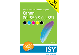 ISY Multipack Canon 550 & 551 XL series