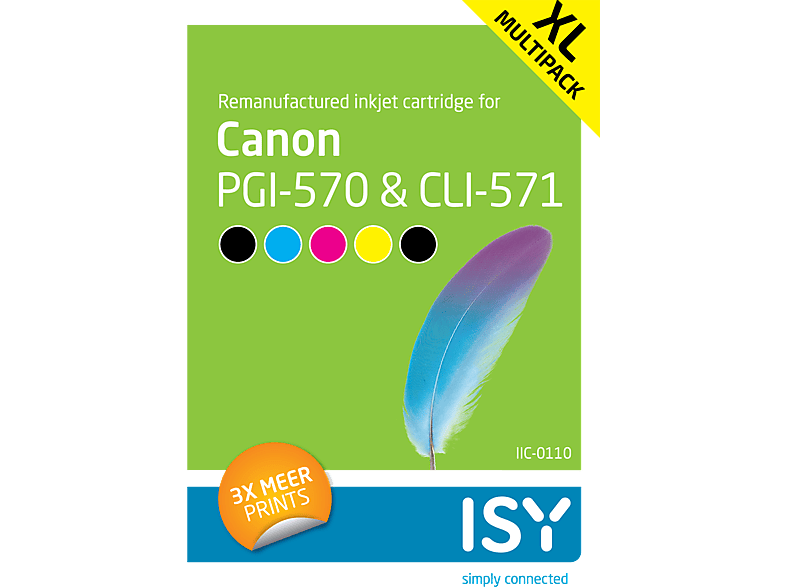 rand Deuk directory ISY Multipack Canon 570 & 571 XL series kopen? | MediaMarkt