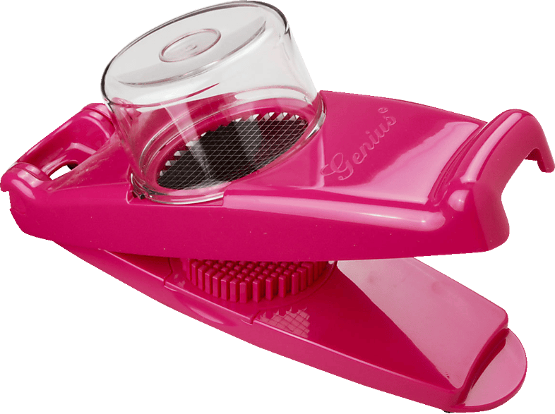 GENIUS 34095 Mini Nicer Dicer 3-tlg. Zwiebel- und Gemüseschneider Pink