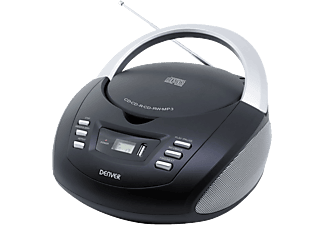 DENVER TCU-211 CD Boombox med FM/USB - Svart