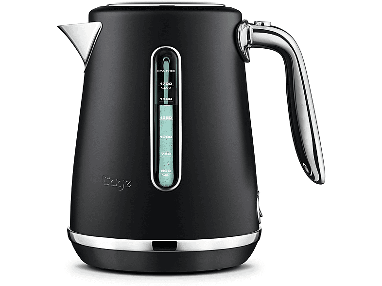Sage SKE735BTR4EEU1 the Soft Top™ Luxe Wasserkocher (matt schwarz, 1,7 l, 2400 Watt)