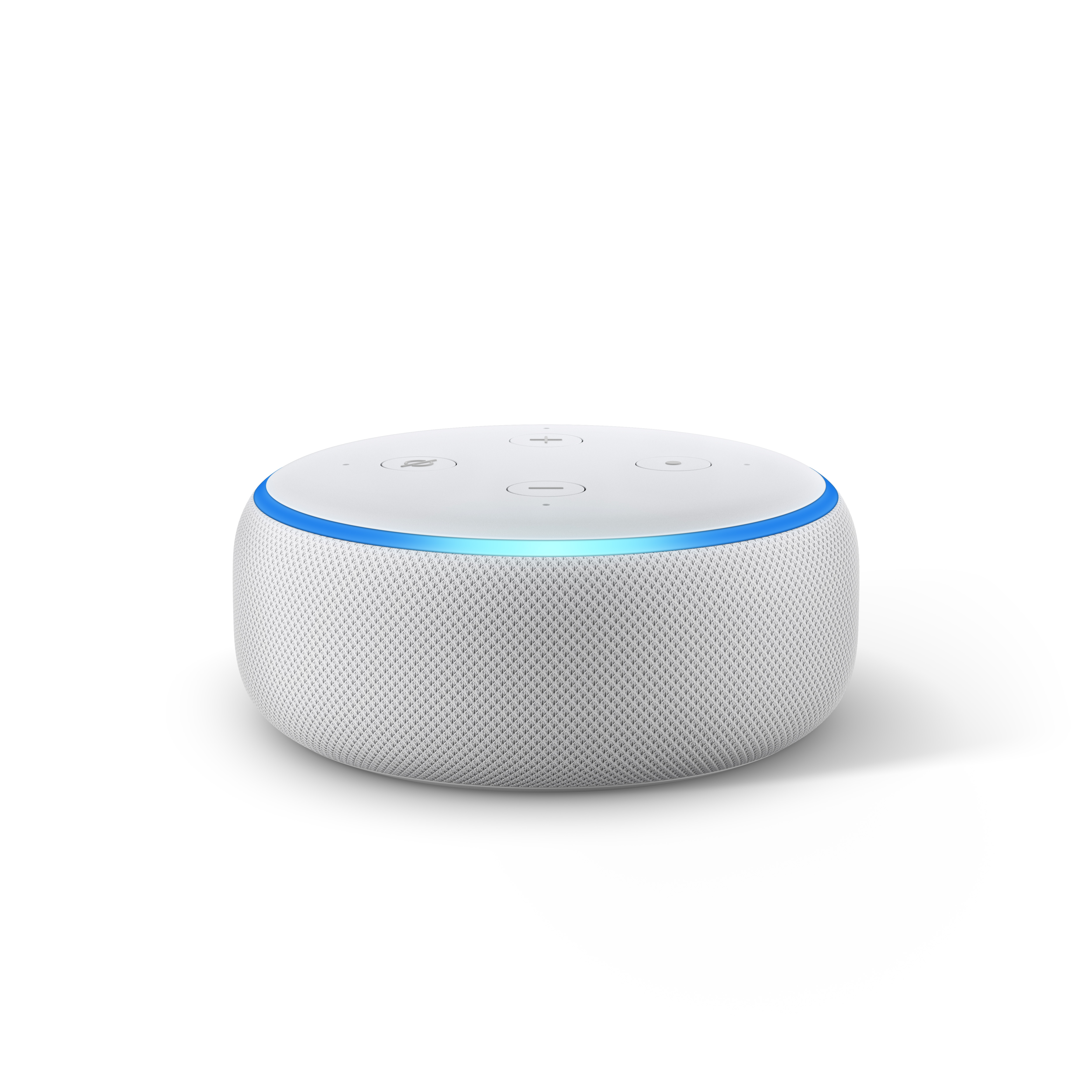 AMAZON Echo Dot 3. Generation Smart Speaker, Weiß/ Sandstein