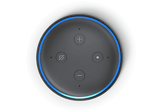 AMAZON Echo Dot 3. Generation Smart Speaker, Schwarz/ Anthrazit