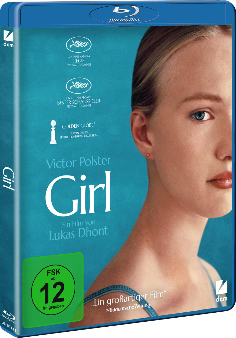 DVD-Cover von 'Girl'. Eine blonde Frau ist auf dem Cover. Blu-ray-Disc-Logo oben.