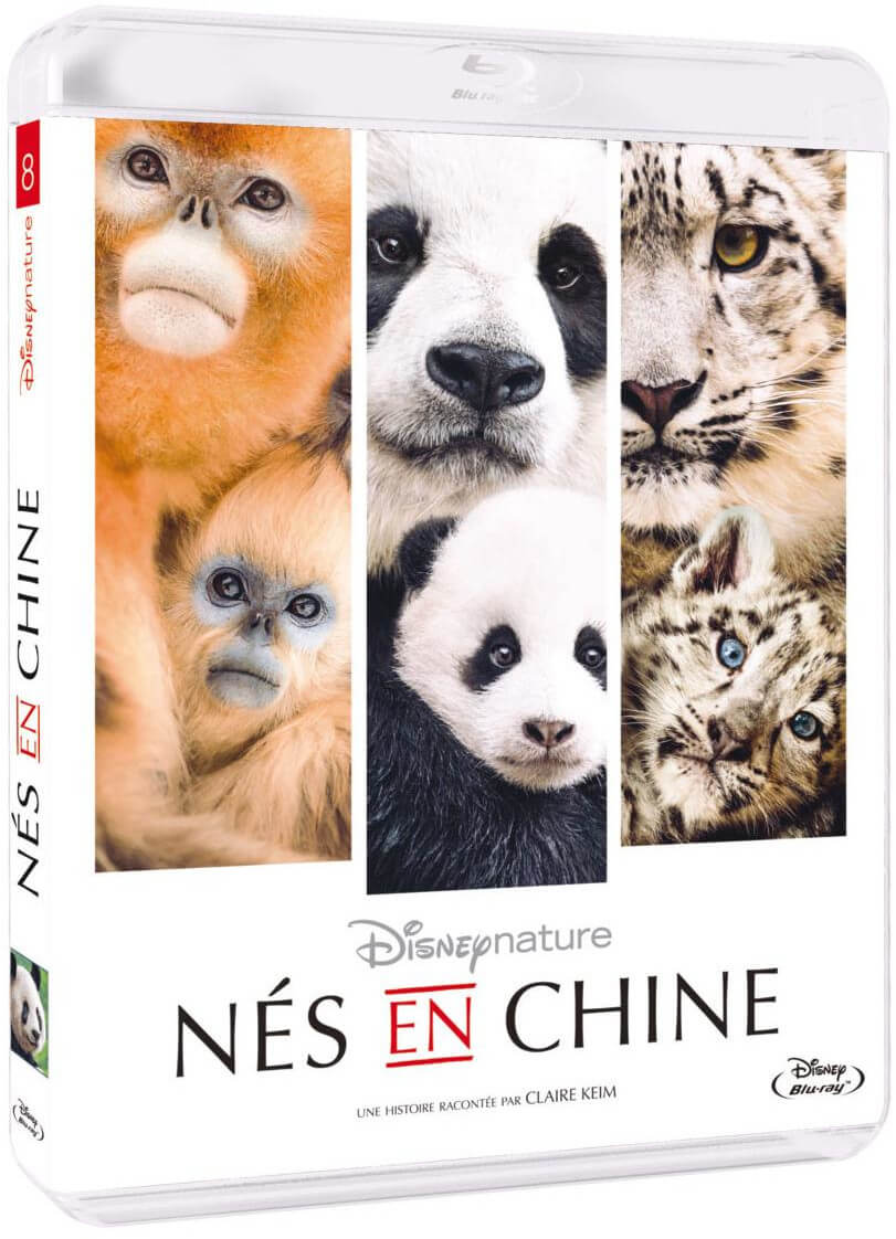 A DVD case with images of animals on the front cover.