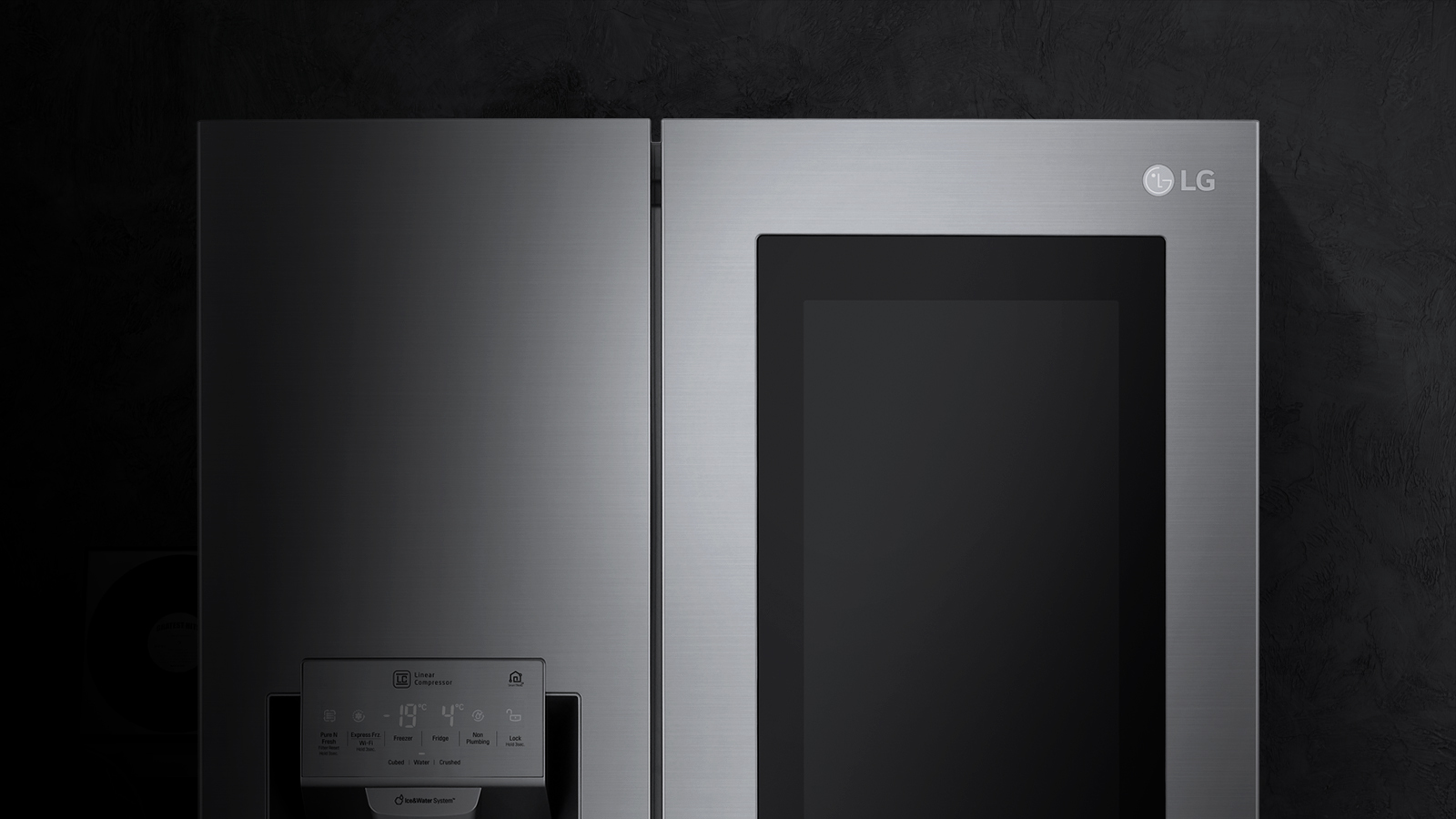 LG GSX971NEAZ Side-by-Side (625 l, F, 1790 mm hoch, Edelstahl)
