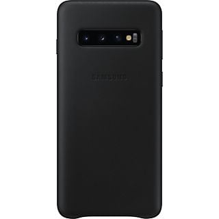 SAMSUNG Galaxy S10 Leather Cover Zwart