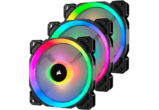 CORSAIR LL120 RGB (3er Pack) - Gehäuselüfter (Weiss)