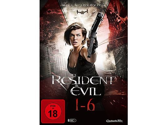 Resident Evil 1-6 DVD