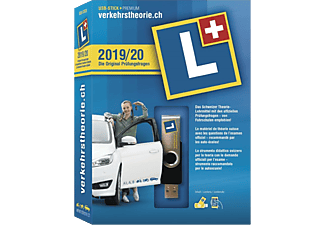 verkehrstheorie.ch 2019/20 (Kat. A1+A+B) USB-Stick - PC/MAC - Deutsch, Französisch, Italienisch