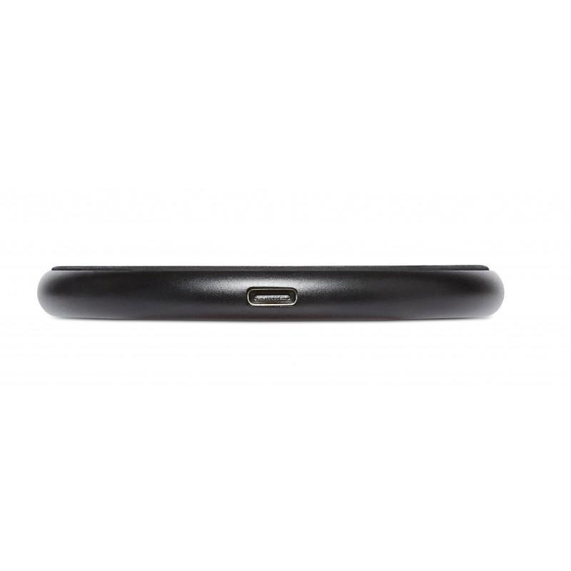 DECODED QI WLESS Leather 10W - Station de recharge (Noir)