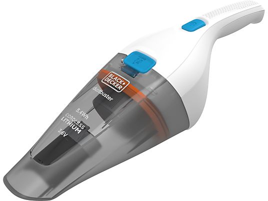 BLACK+DECKER NVC115JL - Aspirapolvere portatile (Grigio/Bianco)