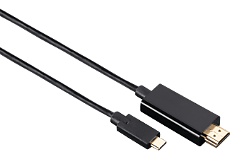 HAMA 135724 USB Type-C - HDMI Adapter, UHD, 1,8M