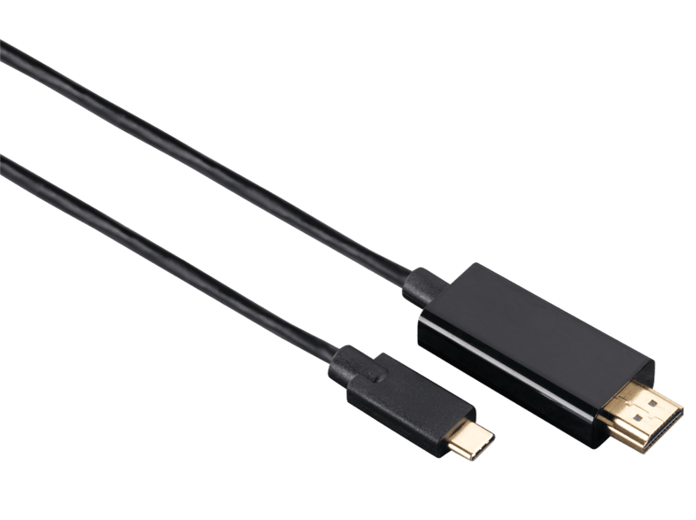 Hama 135724 Usb Type C Hdmi Adapter Uhd 1 8m Media Markt