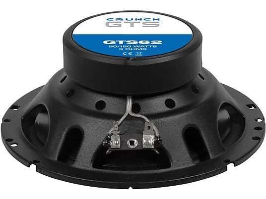 CRUNCH GTS-62 - Haut-parleur de voiture (Noir)