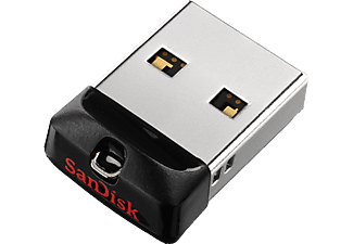 SANDISK CRUZER FIT - USB-Stick  (32 GB, Schwarz)