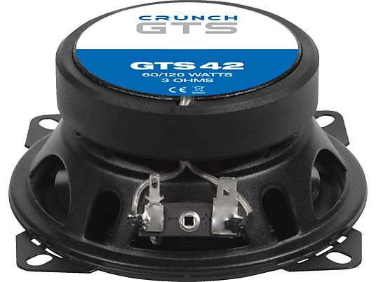 CRUNCH GTS-42 - Haut-parleur de voiture (Noir)
