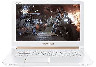 ACER Predator Helios PH315-51-763K Fehér gamer laptop (15,6'' FHD/Core i7/16GB/1 TB HDD/GTX 1060 6GB/Lin)