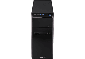 CAPTIVA POWER-Starter R48-633, Desktop PC mit AMD A-Series Prozessor, 8 GB RAM, 240 GB SSD, 1 TB HDD, Radeon™ R7
