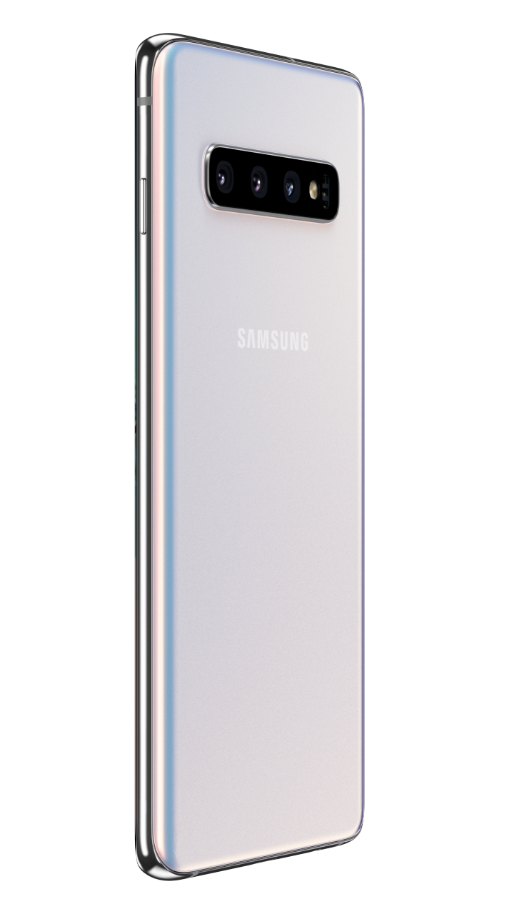 SAMSUNG Galaxy S10 128GB Prism White 128 GB, Prism White, Dual SIM