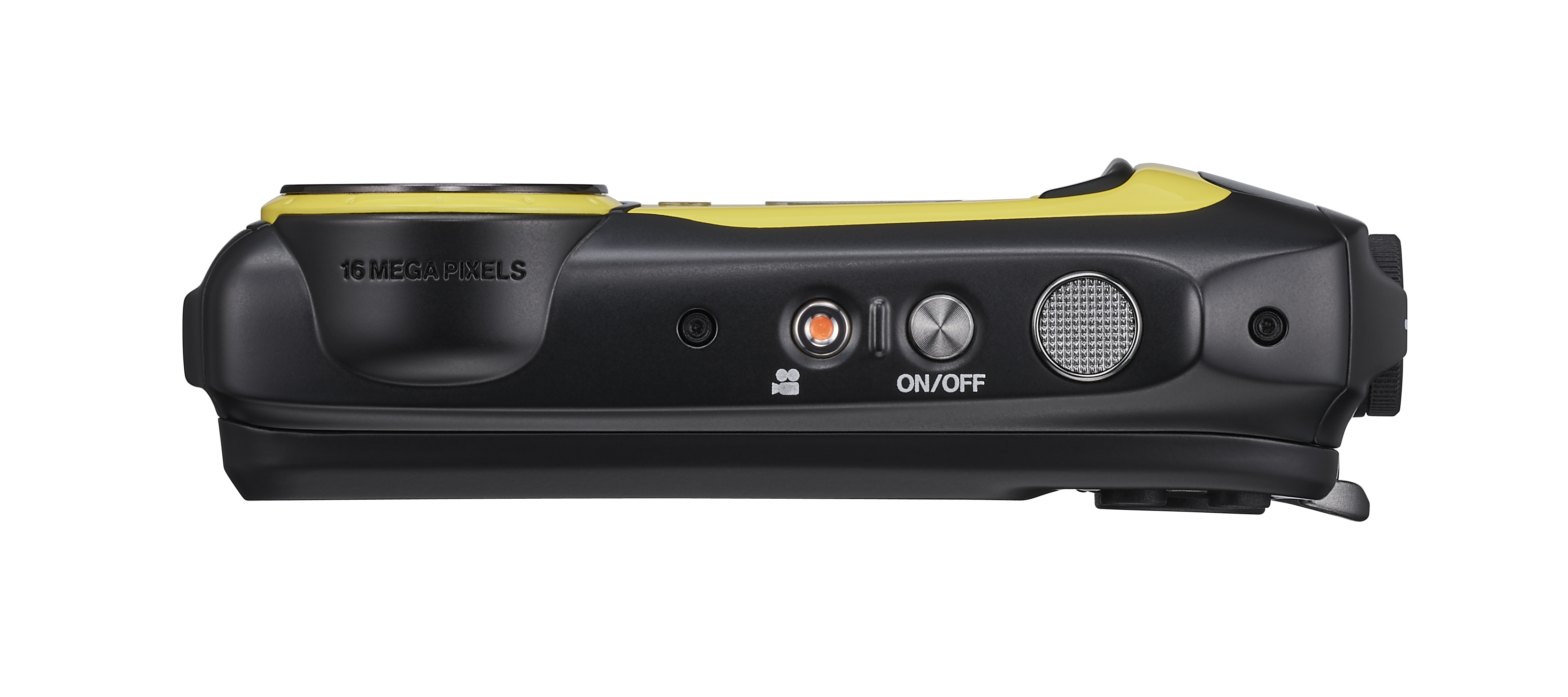 FUJIFILM FinePix XP140 Digitalkamera Gelb, 5x opt. Zoom, Farb-LCD