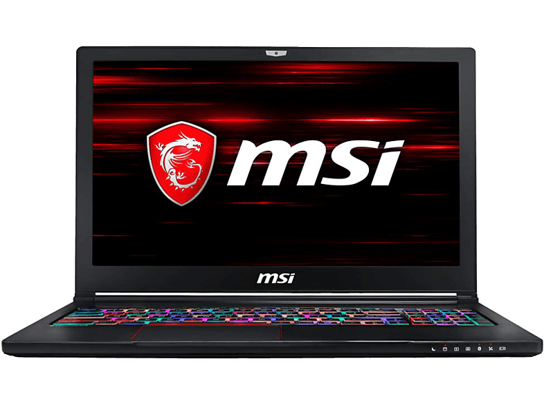 Portátil gaming - MSI GS63 8RD-043XES, 15", Intel® Core™ i7-8750H, 16GB, 1TB+256SSD, GTX1050Ti, FDOS