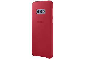 SAMSUNG Leather Cover, Backcover, Samsung, Galaxy S10e, Rot