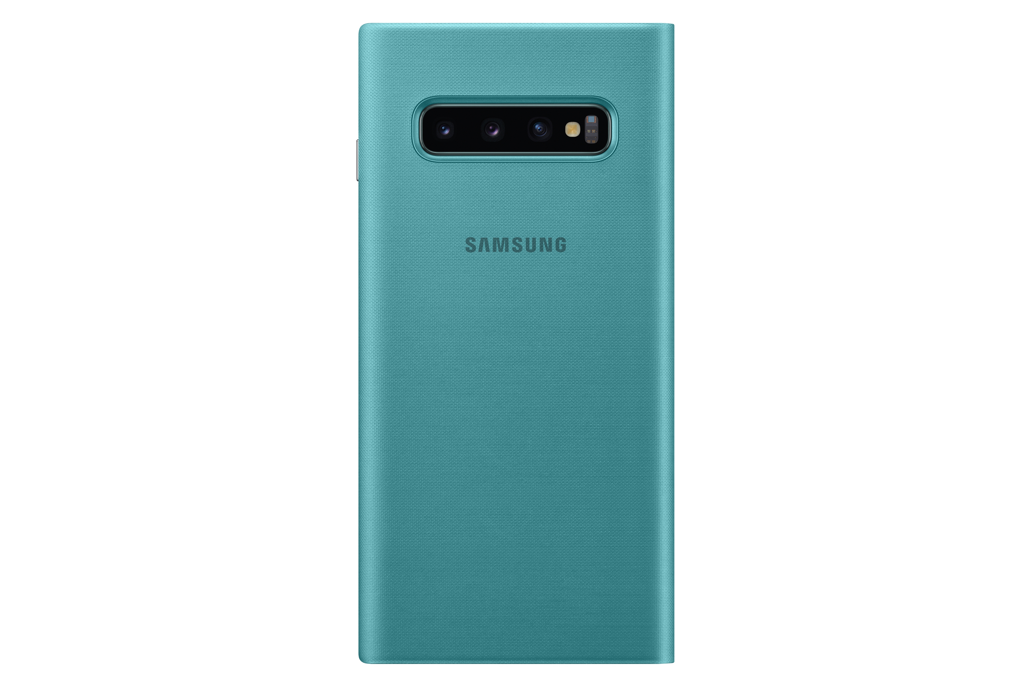 SAMSUNG LED View Cover, Bookcover, Samsung, Galaxy S10, Grün