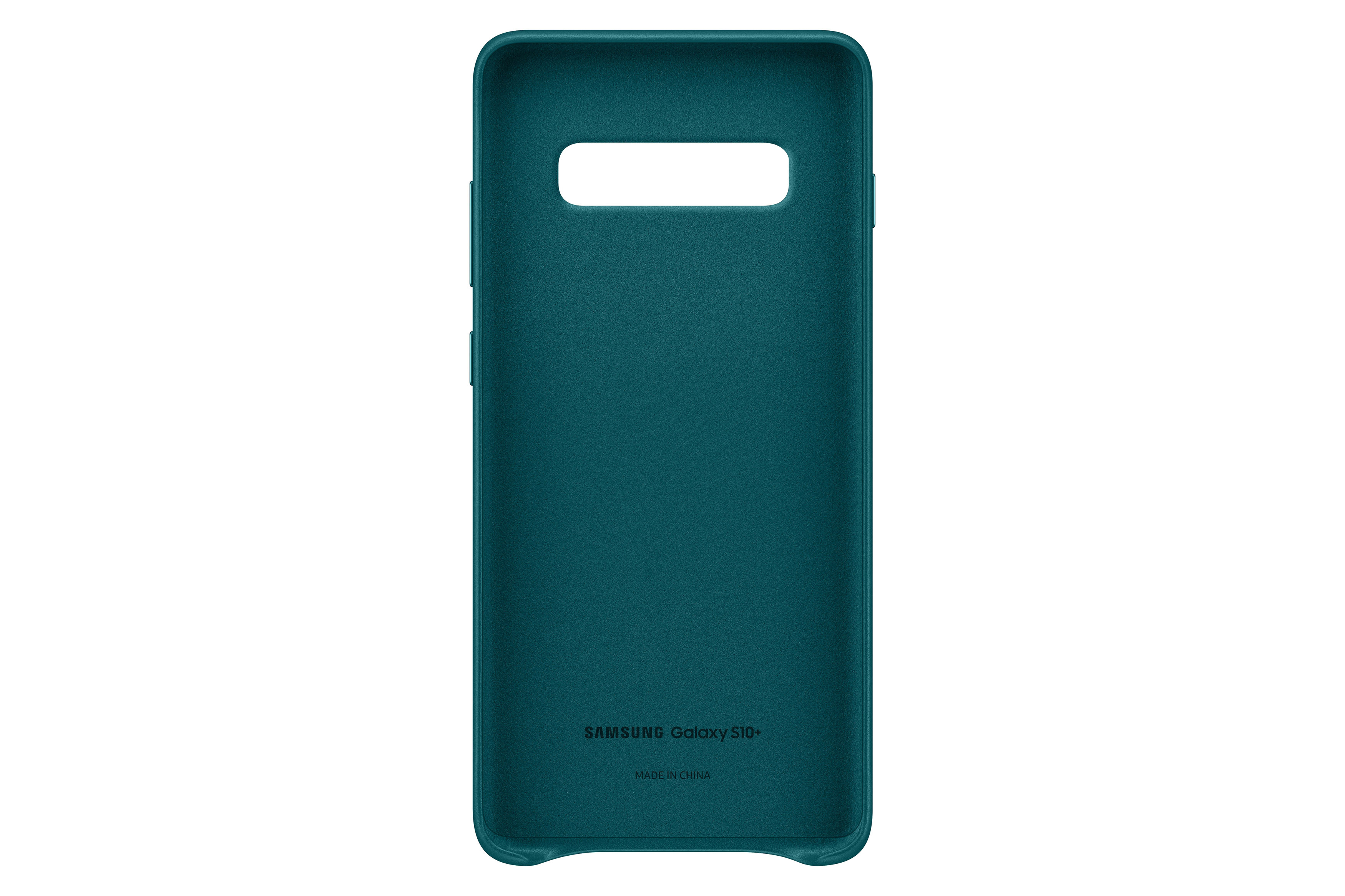 SAMSUNG Leather Cover, Backcover, Samsung, Galaxy S10+, Grün