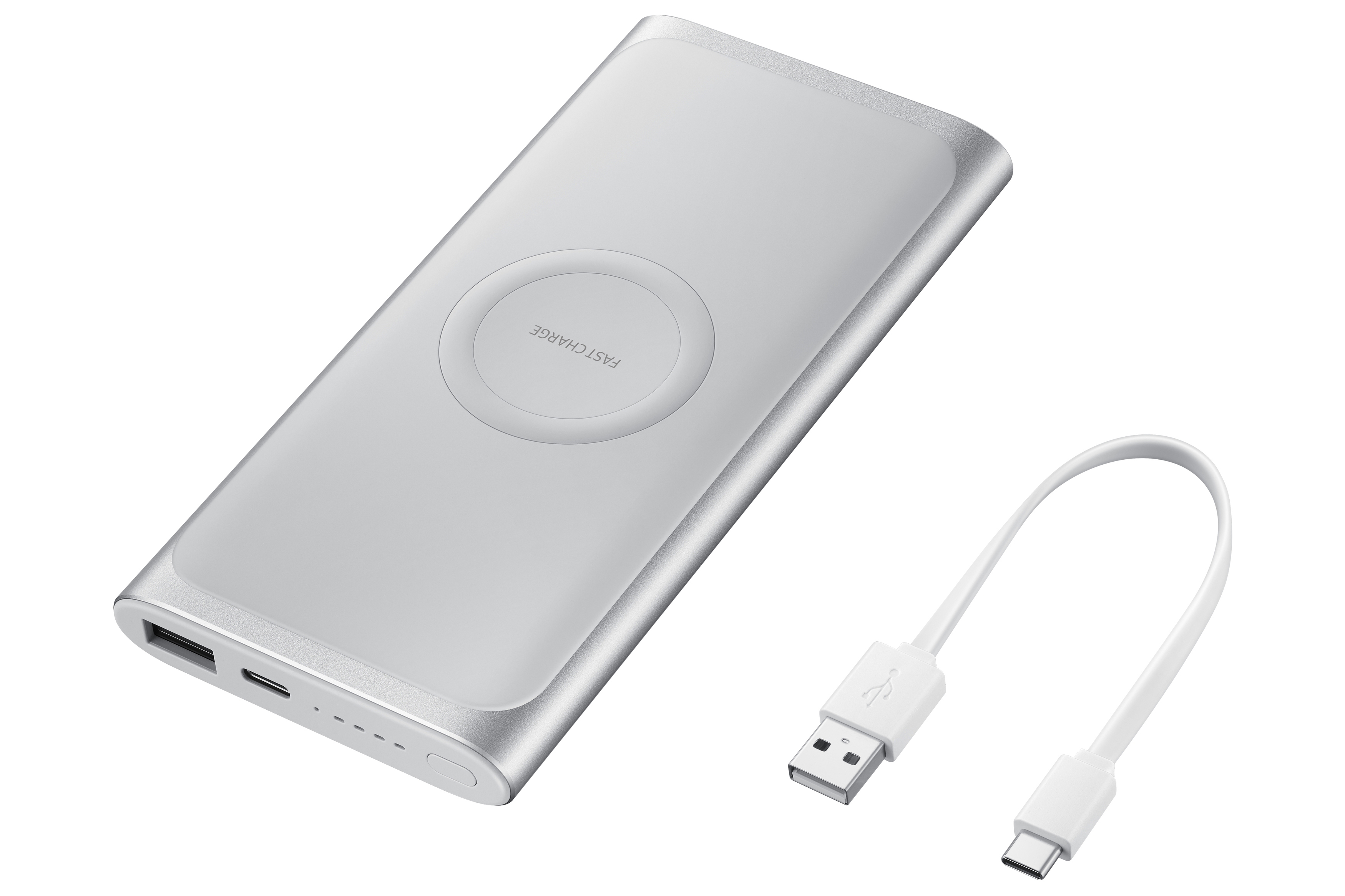 SAMSUNG EB-U1200CSEGWW Induktive Powerbank 10000 mAh Silber