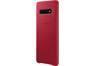 SAMSUNG Leather Cover, Backcover, Samsung, Galaxy S10+, Rot