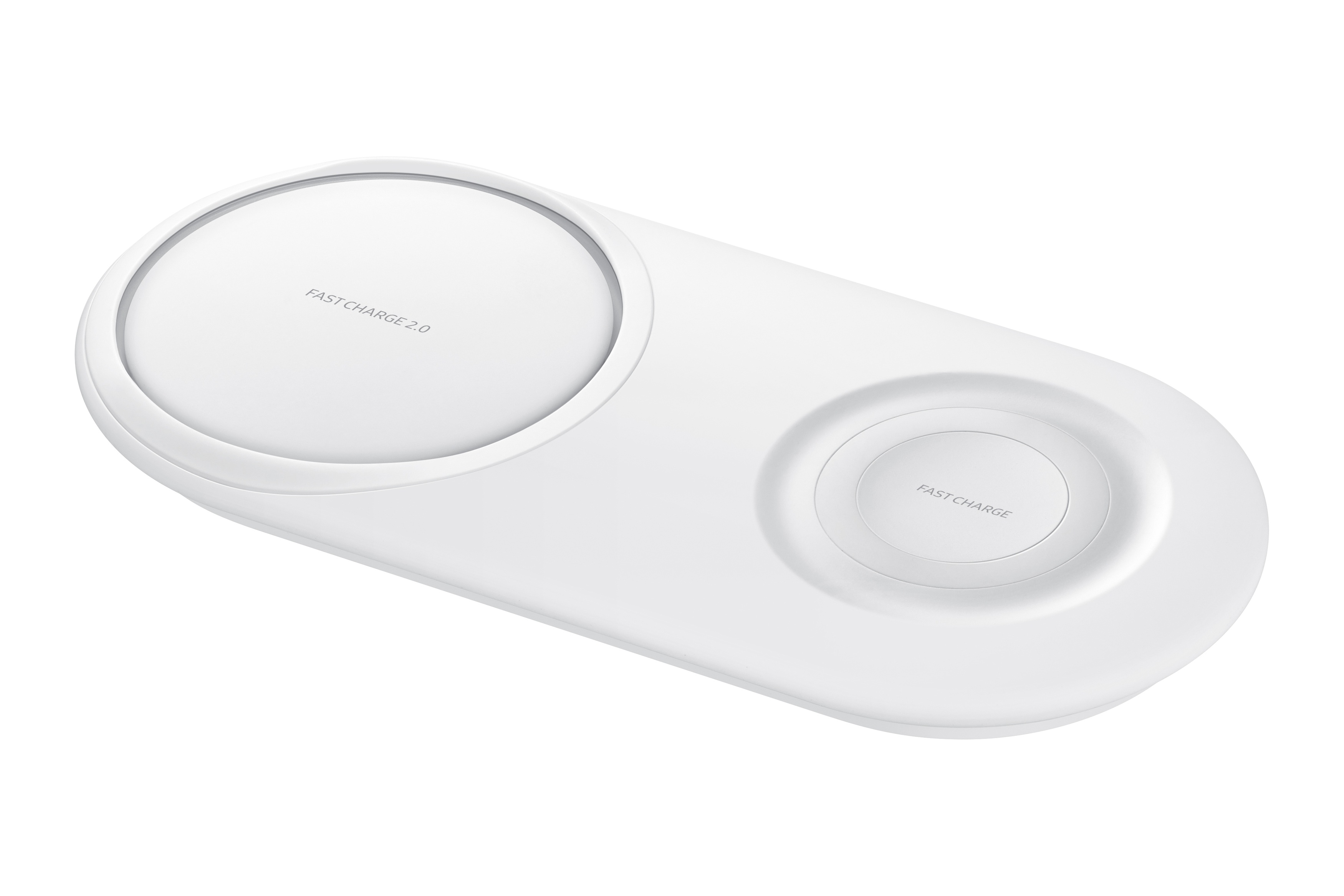SAMSUNG Wireless Charger Duo Pad Induktive Ladestation Samsung, Weiß