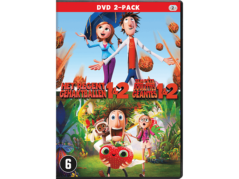 Cloudy With A Chance Of Meatballs 1 & 2 - DVD