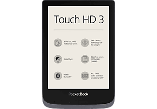 POCKETBOOK Touch HD 3 Metál szürke e-könyv olvasó
