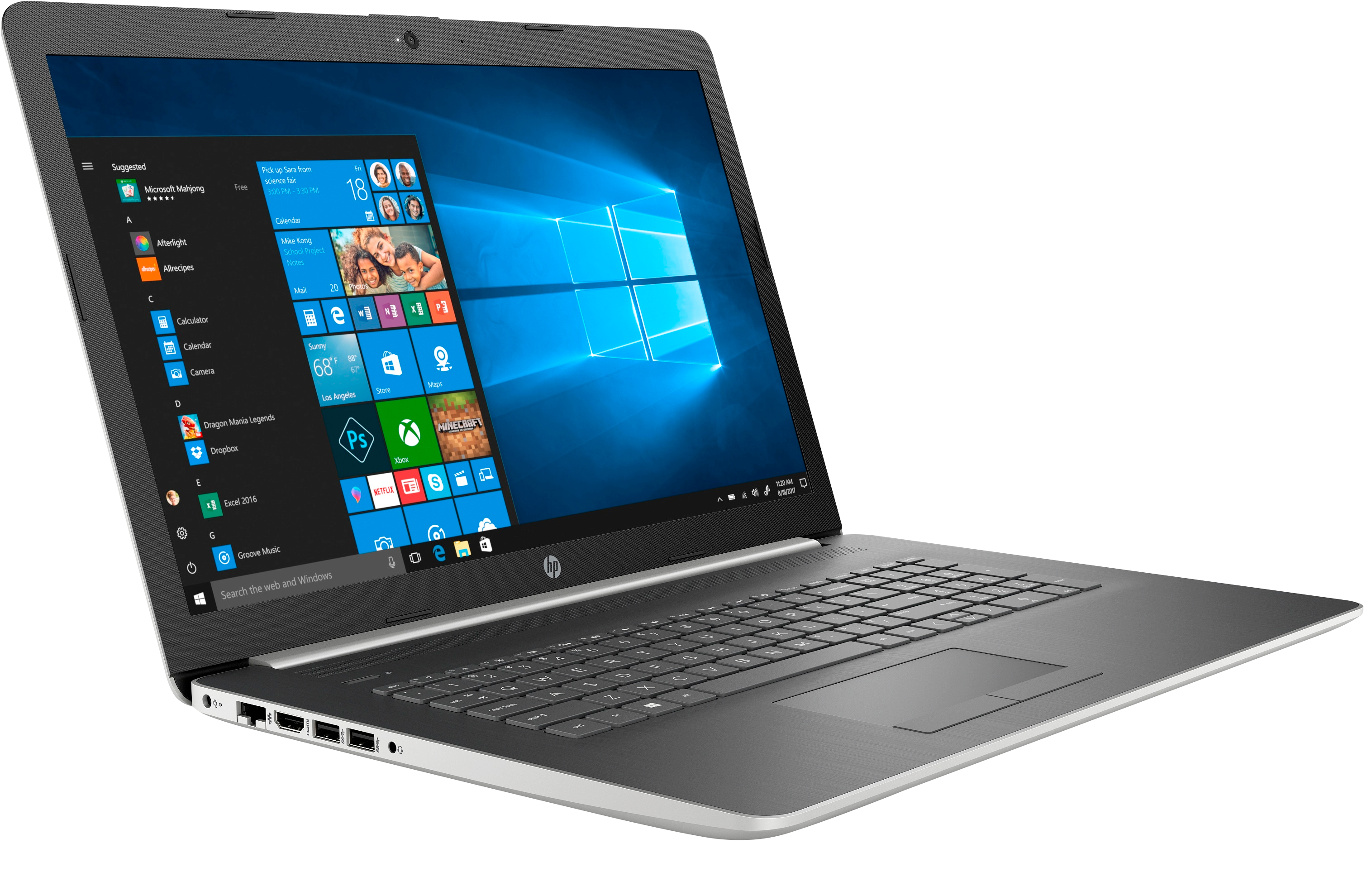 HP 17-ca0022ng - 17,3 Zoll - AMD Ryzen™ 5 2500U - 8 GB - 1 TB - AMD Radeon™ RX Vega 8 - Windows 10 Home (64 Bit)