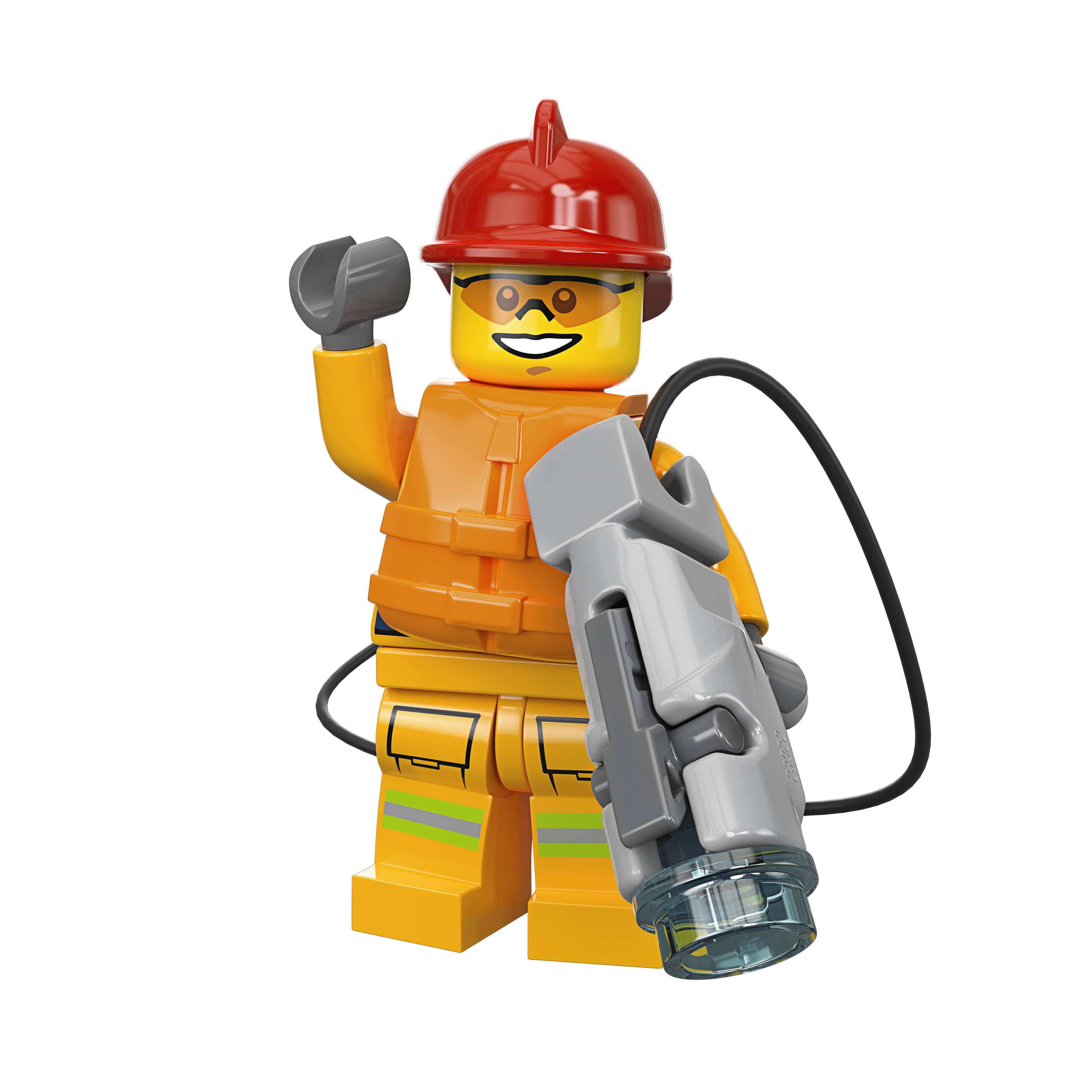 LEGO 60215 Feuerwehr-Station Bausatz, Mehrfarbig