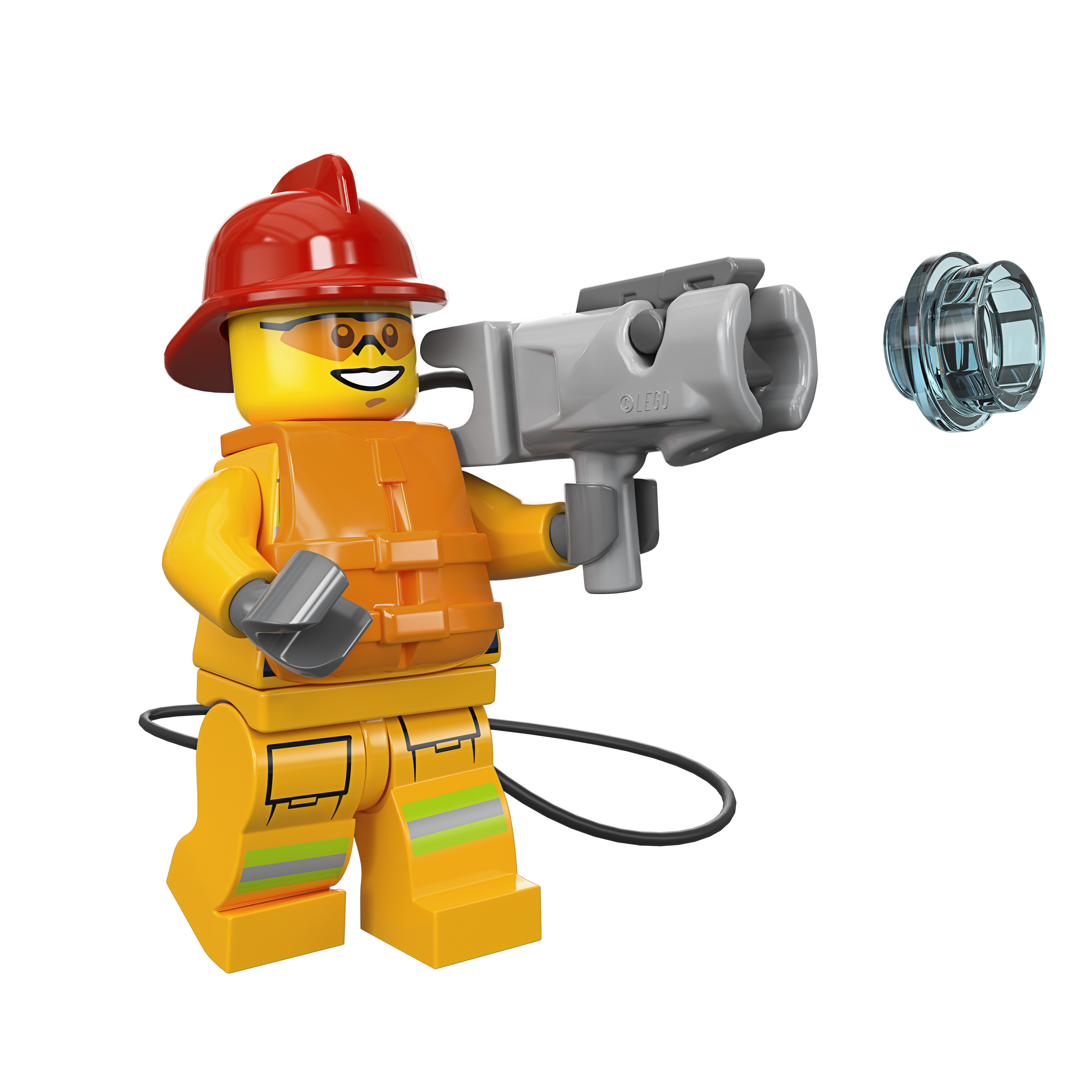 LEGO 60215 Feuerwehr-Station Bausatz, Mehrfarbig