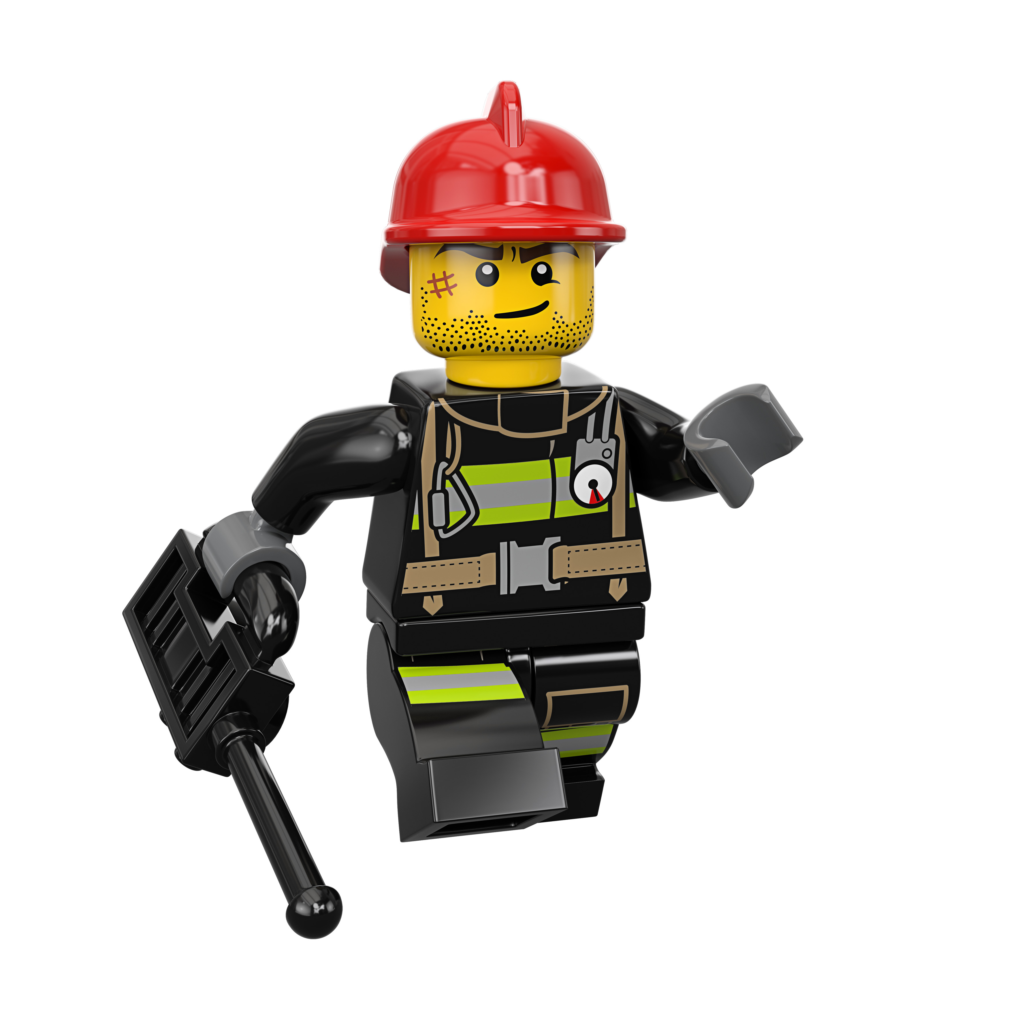 LEGO 60216 Feuerwehr in der Stadt Bausatz, Mehrfarbig