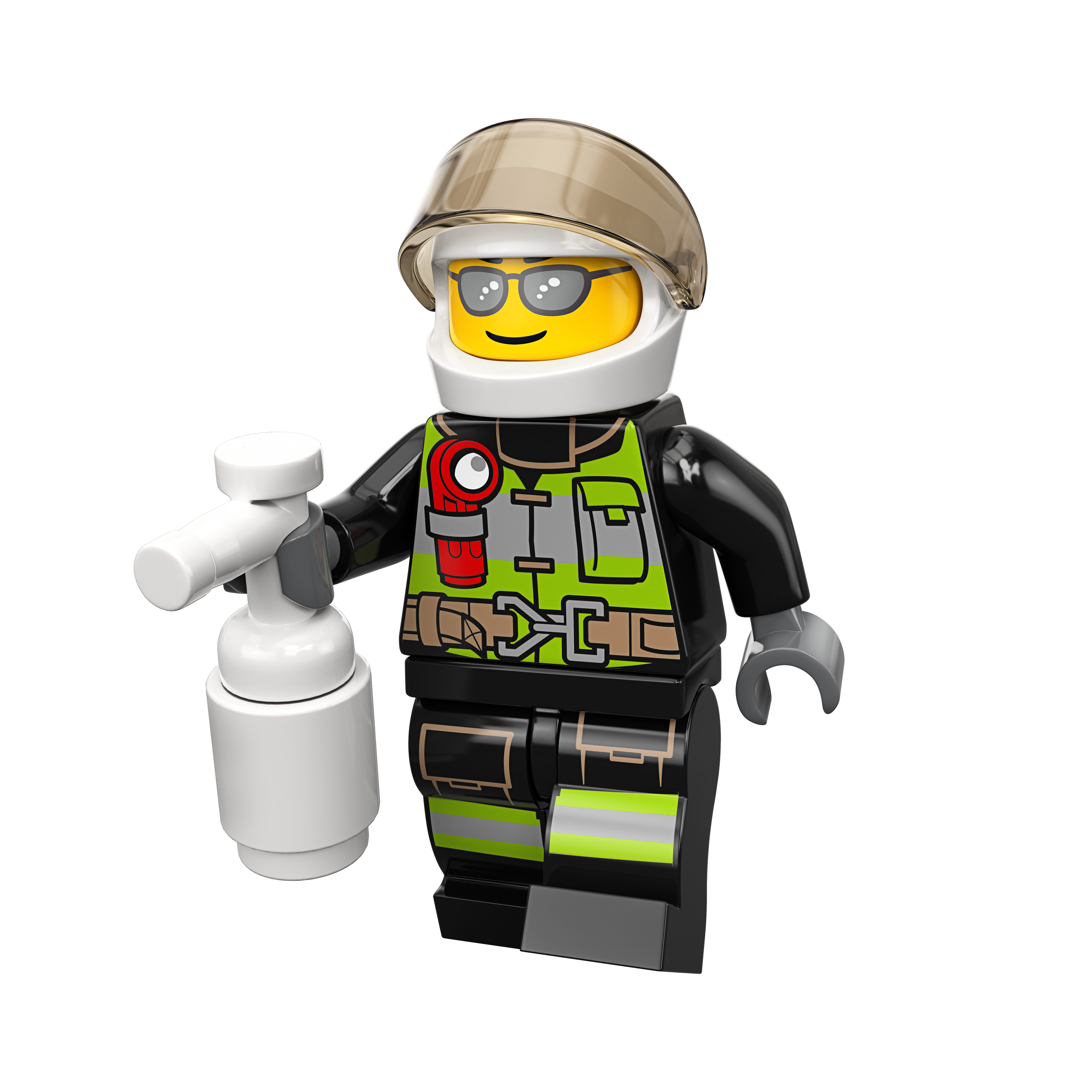 LEGO 60216 Feuerwehr in der Stadt Bausatz, Mehrfarbig