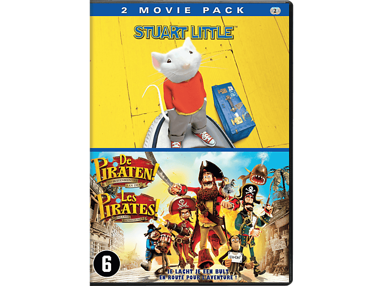 De Piraten Alle Buttenbeentjes Aan Dek + Stuart Little - DVD