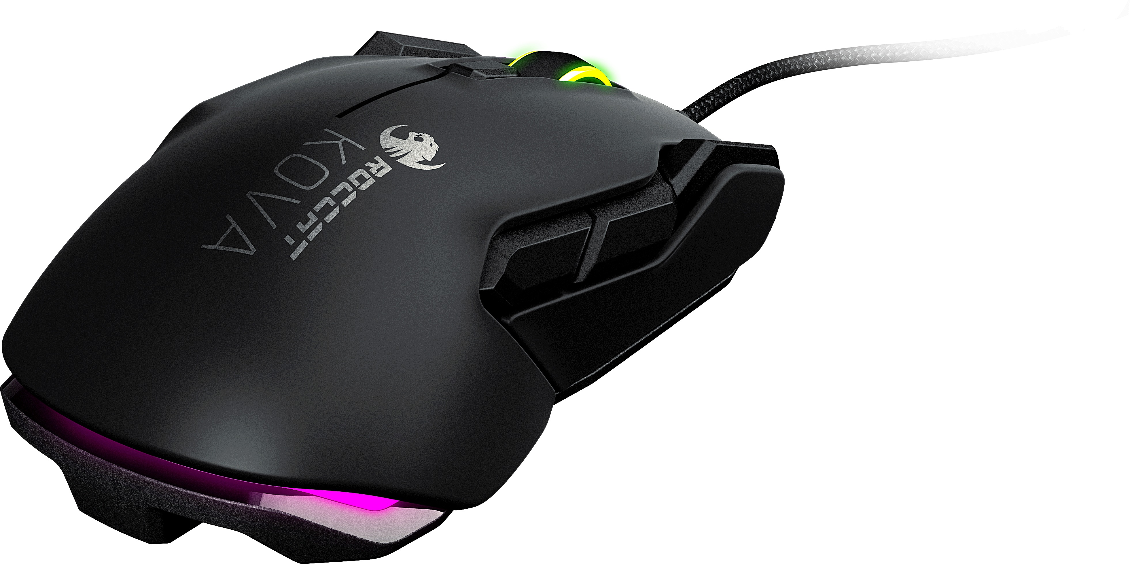 ROCCAT Kova AIMO - Ambidextrous Gaming Maus, Schwarz