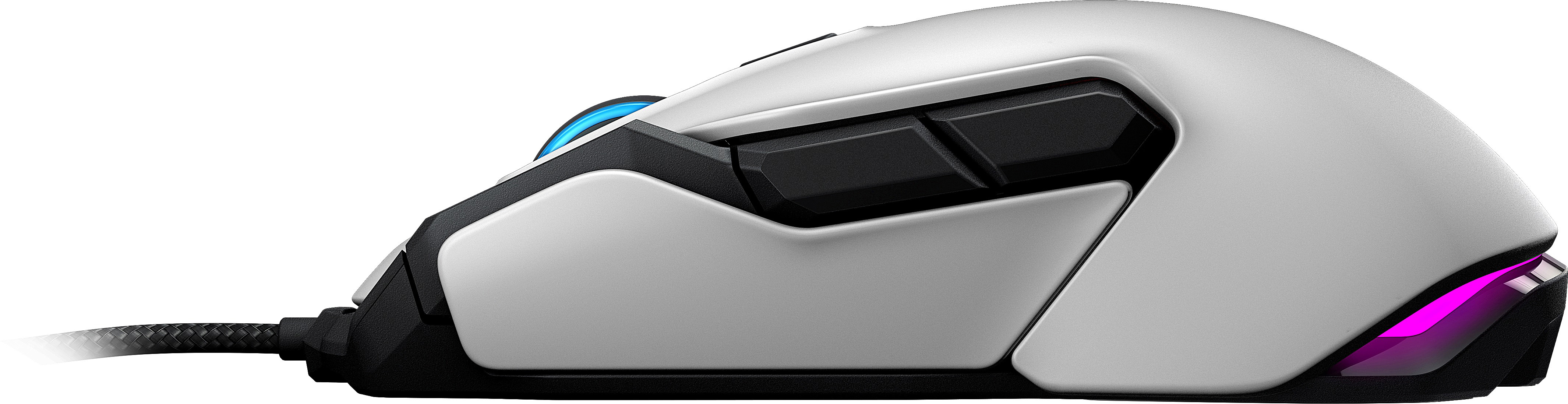 ROCCAT Kova AIMO - Ambidextrous Gaming Maus, Weiß