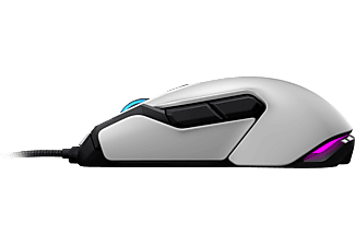 ROCCAT Kova AIMO - Ambidextrous Gaming Maus, Weiß