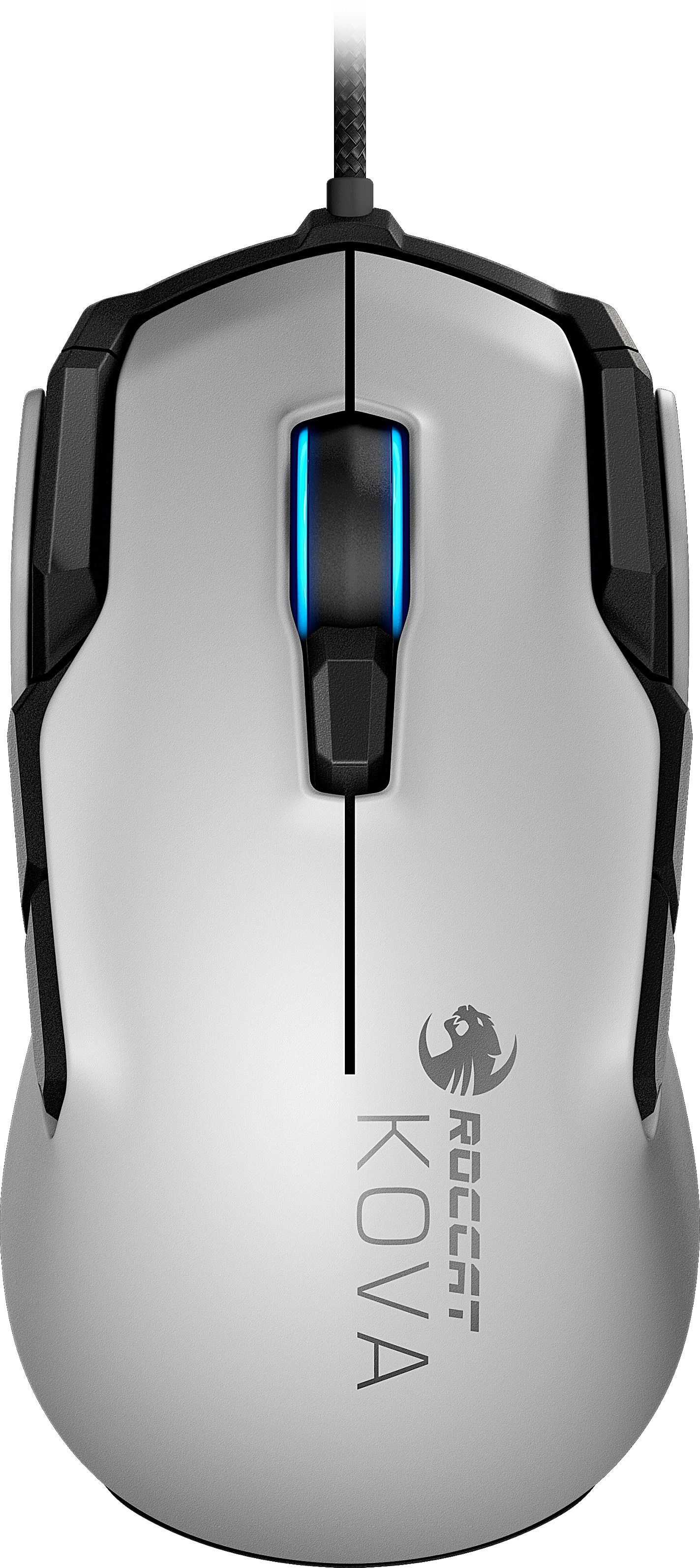 ROCCAT Kova AIMO - Ambidextrous Gaming Maus, Weiß