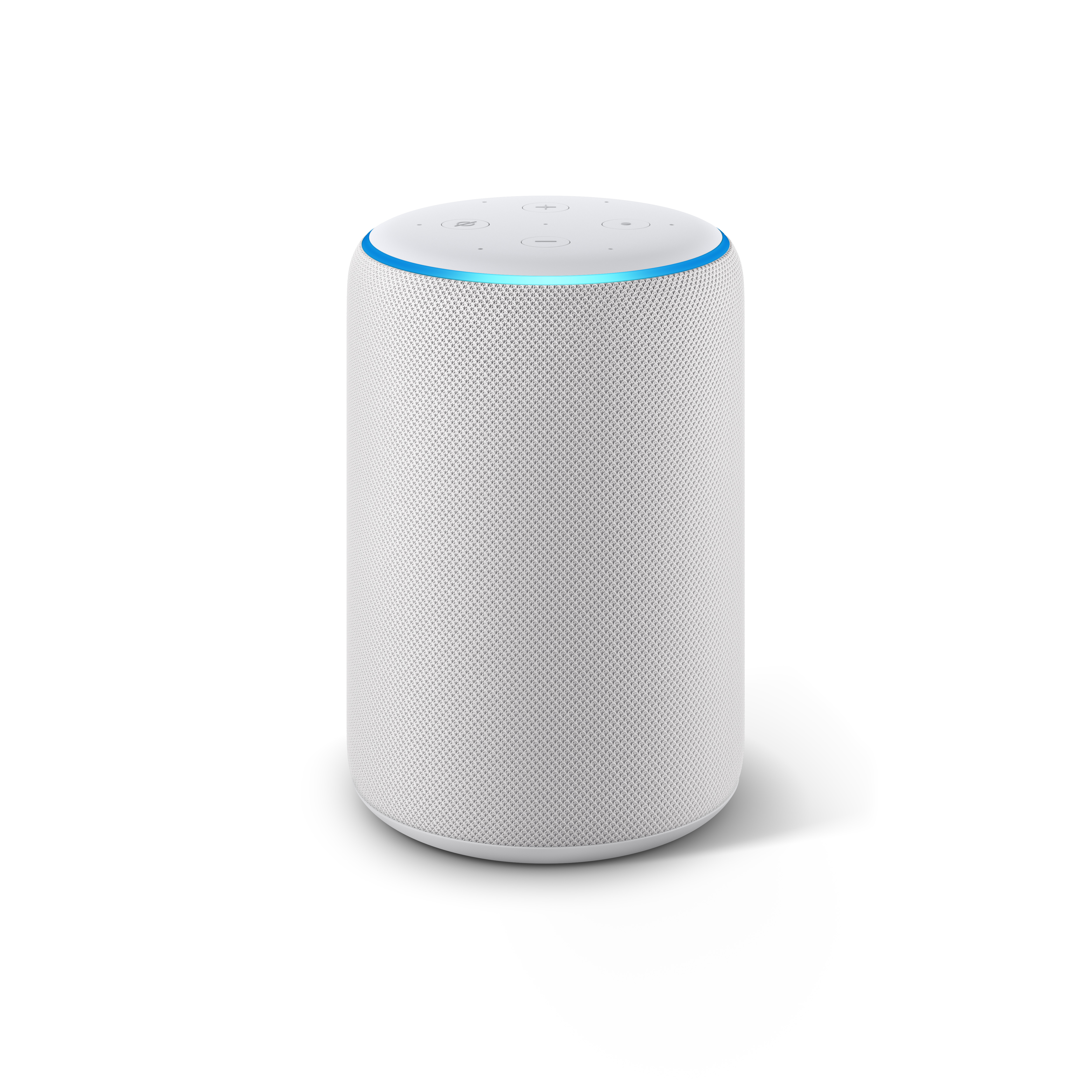 AMAZON Echo Plus (2. Gen.) Smart Speaker, Weiß/Sandstein