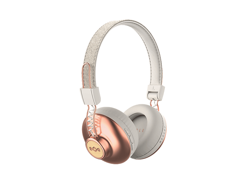 HOUSE OF MARLEY Positive Vibration 2 Wireless On-Ear Kopfhrer Kupfer,  On-ear Kopfhrer Bluetooth Kupfer | MediaMarkt