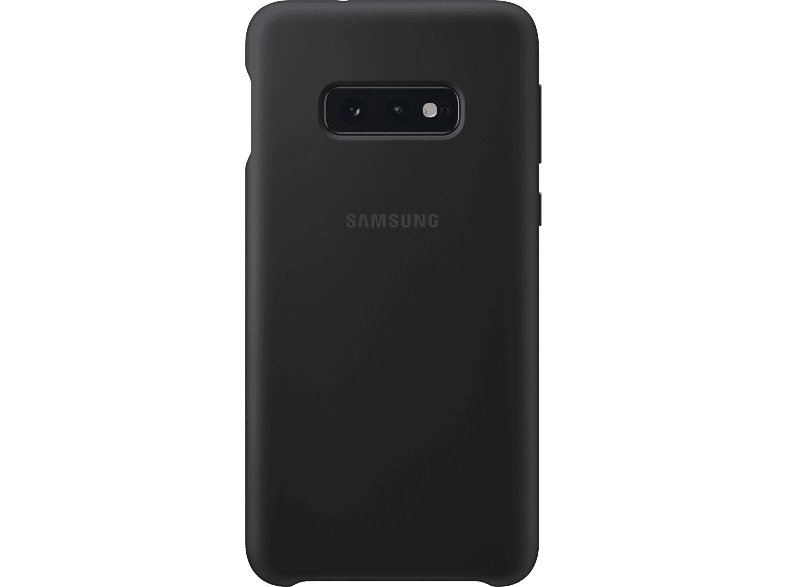 SAMSUNG Cover Silicone Galaxy S10 E Zwart (EF-PG970TBEGWW)