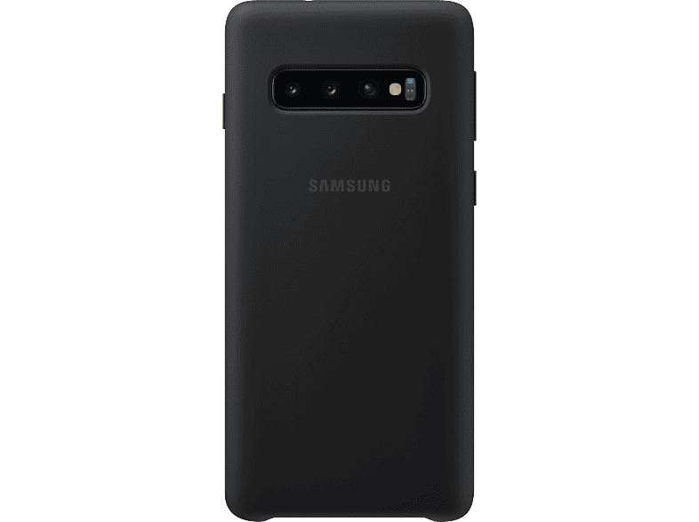 SAMSUNG Cover Silicone Galaxy S10 Zwart (EF-PG973TBEGWW)