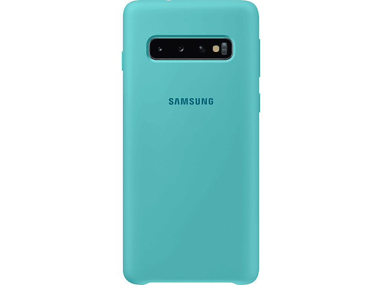 SAMSUNG Cover Silicone Galaxy S10 Groen (EF-PG973TGEGWW)